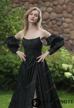 Load image into Gallery viewer, HW3043 HERAWHITE Scoop Neckline Brocade Satin Ballgown With Pockets