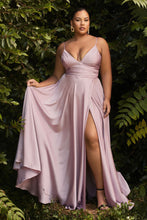 Load image into Gallery viewer, Ladivine 7485 - Soft Satin A-Line Gown