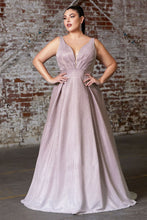 Load image into Gallery viewer, A-line sparkle ombre gown - Ladivine 9174
