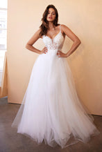 Load image into Gallery viewer, LAYERED TULLE A-LINE BRIDAL GOWN