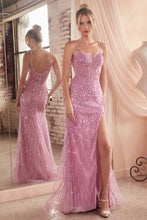 Load image into Gallery viewer, Ladivine CD0220 - SEQUIN FITTED GOWN