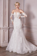 Load image into Gallery viewer, LONG SLEEVE LACE BRIDAL GOWN