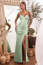 Load image into Gallery viewer, Ladivine OC021 - IRIDESCENT FITTED GOWN WITH EMBELLISHED DETAILS