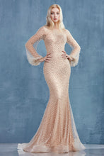 Load image into Gallery viewer, IRIS GOWN WITH LONG SLEEVES