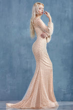 Load image into Gallery viewer, IRIS GOWN WITH LONG SLEEVES