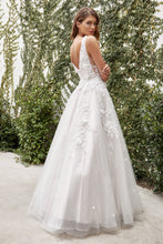Load image into Gallery viewer, GARDENIA LACE WEDDING BALL GOWN