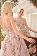 Load image into Gallery viewer, Ladivine A1455 - ROMANCE EMBROIDERY A-LINE CORSET GOWN