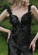 Load image into Gallery viewer, HW3055 HERAWHITE Stunning 3D Petal Lace Wedding Dress And Sparkle Tulle