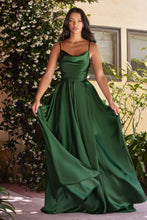 Load image into Gallery viewer, Simply Elegant Satin A line Gown - Ladivine BD104