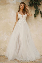 Load image into Gallery viewer, BEAUTIFULLY LAYERED A-LINE TULLE BRIDAL GOWN - Oh MY LLC Private Collection 3000LADCB072WNOVA