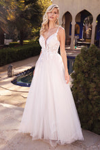 Load image into Gallery viewer, BEAUTIFULLY LAYERED A-LINE TULLE BRIDAL GOWN - Oh MY LLC Private Collection 3000LADCB072WNOVA