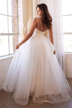 Load image into Gallery viewer, Beaded bodice, A line, glittery layered tulle bridal gown - Oh MY LLC Private Label 3000C0154WD