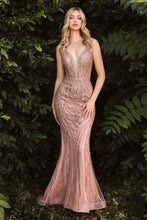 Load image into Gallery viewer, Couture beaded Fit & Flare Gown -  Ladivine CD935