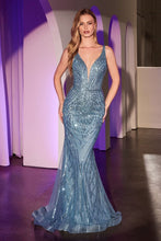 Load image into Gallery viewer, Couture beaded Fit & Flare Gown -  Ladivine CD935