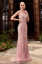Load image into Gallery viewer, Pastel beaded lace column dress -Ladivine CD981
