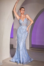 Load image into Gallery viewer, FITTED BEADED MERMIAD GOWN -Ladivine CD992