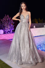 Load image into Gallery viewer, Ladivine CD996 - LAYERED GLITTER BALL GOWN