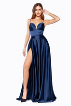 Load image into Gallery viewer, CJ523 Ladivine Classic satin A-line Gown