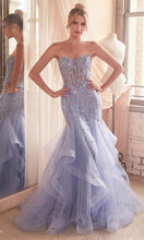 Load image into Gallery viewer, Ladivine CD332 - Sweetheart Mermaid Evening Dress