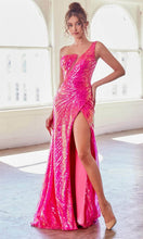 Load image into Gallery viewer, Ladivine CK937 - Fully Sequin One Shoulder Prom Gown