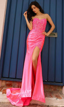 Load image into Gallery viewer, Nox Anabel C1346 - Sequin Embellished Strapless Prom Gown