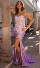 Load image into Gallery viewer, Nox Anabel C1346 - Sequin Embellished Strapless Prom Gown