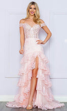 Load image into Gallery viewer, Nox Anabel R1301 - Applique Trumpet Prom Dress