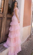 Load image into Gallery viewer, Nox Anabel R1301 - Applique Trumpet Prom Dress