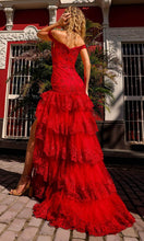 Load image into Gallery viewer, Nox Anabel R1301 - Applique Trumpet Prom Dress