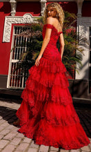 Load image into Gallery viewer, Nox Anabel R1301 - Applique Trumpet Prom Dress