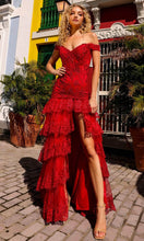 Load image into Gallery viewer, Nox Anabel R1301 - Applique Trumpet Prom Dress