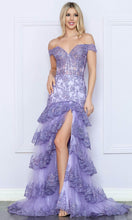 Load image into Gallery viewer, Nox Anabel R1301 - Applique Trumpet Prom Dress
