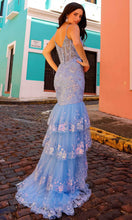 Load image into Gallery viewer, Nox Anabel T1337 - Sleeveless Ruffled Trumpet Prom Dress