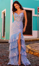 Load image into Gallery viewer, Nox Anabel T1337 - Sleeveless Ruffled Trumpet Prom Dress