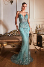 Load image into Gallery viewer, OC007 Ladivine Glittery Mermaid Gown