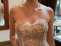 Load and play video in Gallery viewer, Fitted satin corset gown - Ladivine CDS406