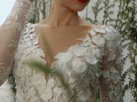 Load and play video in Gallery viewer, YVAINE COUTURE WEDDING GOWN
