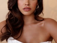 Load and play video in Gallery viewer, STUNNING SATIN CORSET WEDDING DRESS