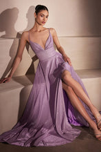 Load image into Gallery viewer, Ladivine T214 - Open Back Glitter Evening Dress