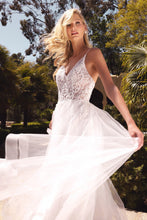 Load image into Gallery viewer, DELICATE TULLE LAYERED BRIDAL GOWN