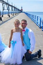 Load image into Gallery viewer, In store purchase only (must be fitted in person)! OH MY CUSTOM DESIGNED flower girl 2 piece summer convertible