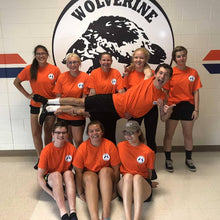 Load image into Gallery viewer, Sports Swag Custom Edwardsburg Color Guard Section Shirts
