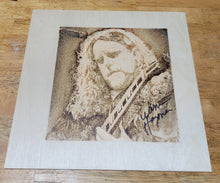 Load image into Gallery viewer, Warren Haynes, Gov&#39;t Mule - Custom Pyrography Autographed Artwork
