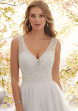 Load image into Gallery viewer, Mori Lee - 6891 - Elegant English Net Ball Gown
