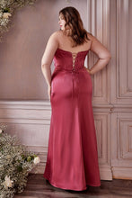 Load image into Gallery viewer, Ladivine - 7484C - Romantic off the shoulder corset back with perfectly pleated skirt.
