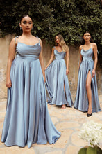 Load image into Gallery viewer, Ladivine - BD104 - Simply Elegant Satin A line Gown
