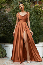 Load image into Gallery viewer, Ladivine - BD104 - Simply Elegant Satin A line Gown
