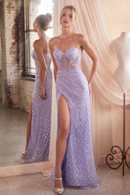 Load image into Gallery viewer, CB136 SEQUIN &amp; PEARL FITTED DRESS
