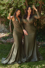 Load image into Gallery viewer, CD912 Ladivine Jersy Stretchy Evening Gown
