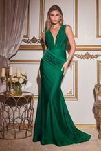 Load image into Gallery viewer, CD912 Ladivine Jersy Stretchy Evening Gown

